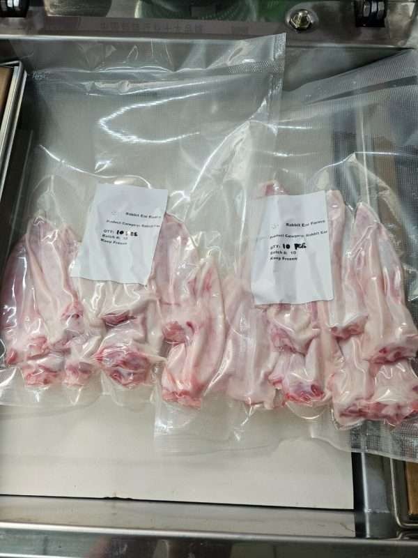 Frozen Rabbit Ear -Dog Treat's - Image 6