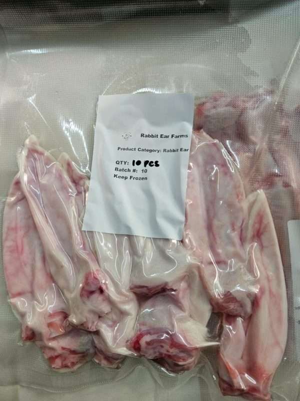Frozen Rabbit Ear -Dog Treat's - Image 5