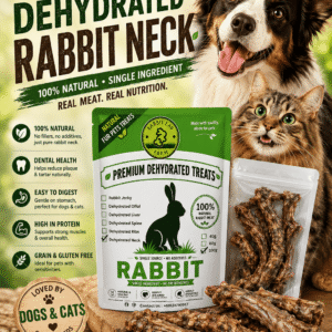 Dehydrated Rabbit Neck